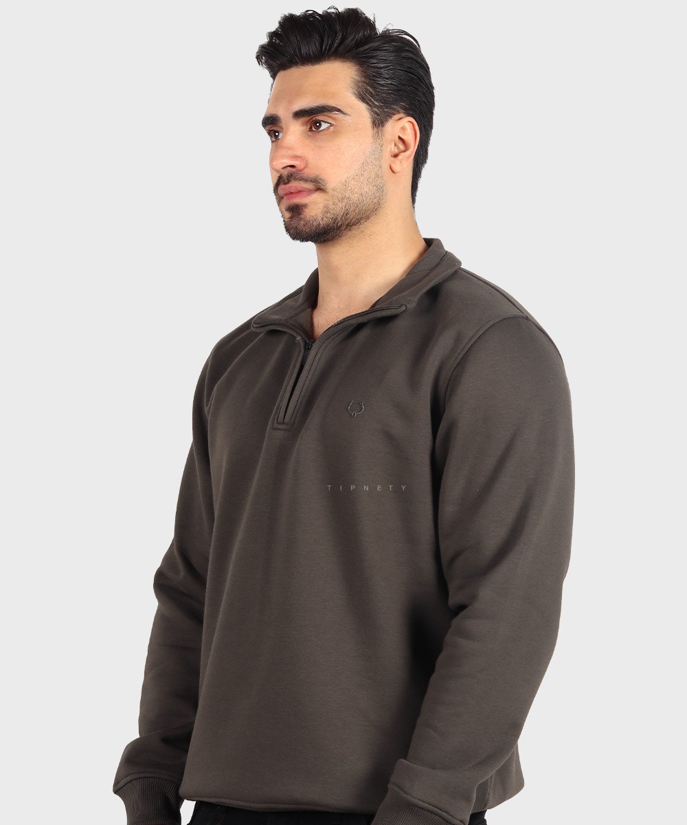               آبی روشن سورمه ای مشکی لجنی کرم روشن طوسی روشن پاییزه پلیور 0653  - تصویر 13