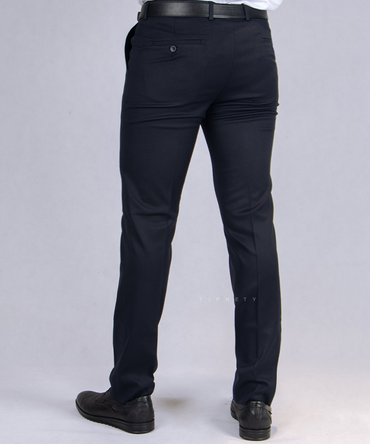                                                                                                                                                                                                                   شکلاتی مشکی نوک مدادی سورمه ای ذغالی طوسی شلوار پارچه ای راسته 0124  - تصویر 10