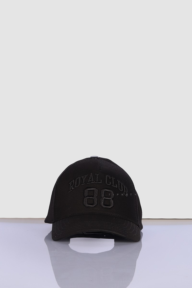 کلاه کپ مشکی Royal Club کد 2299