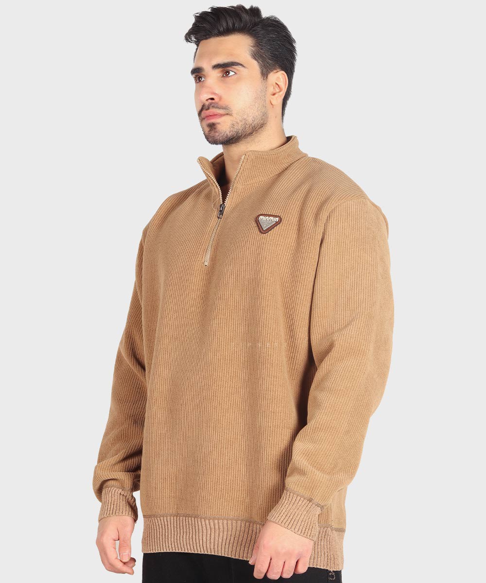         عسلی مشکی شیری پاییزه پلیور 7167  - تصویر 7