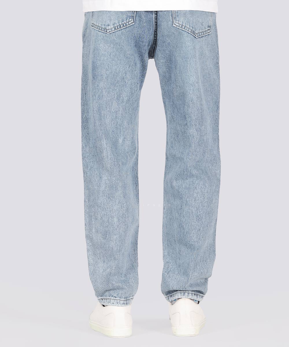     آبی شلوار جین مام فیت 2516  - تصویر 3