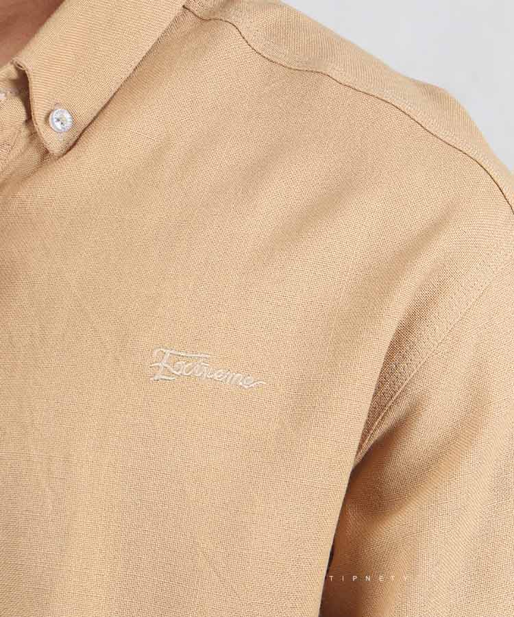                                                     شتری سفید صدری کرم سورمه ای مشکی پیراهن آستین کوتاه فیت 0580  - تصویر 3