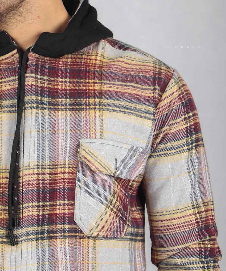 پیراهن کلاه دار مردانه پاییزه 0500