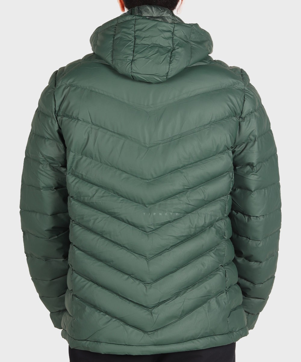 کرم مشکی سبز زمستانه کاپشن 6018  - تصویر 16