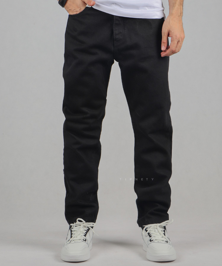                                 مشکی شلوار جین مام استایل 0195  - تصویر 4