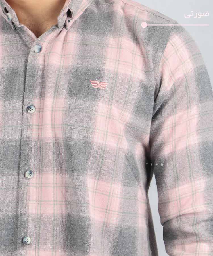                                                                                                                                                                                                                                                             کرم قرمز یاسی سبز صورتی پاییزه پیراهن 0496  - تصویر 5