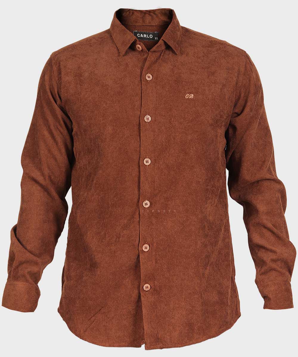 پیراهن مردانه کبریتی و آستین بلند 0374