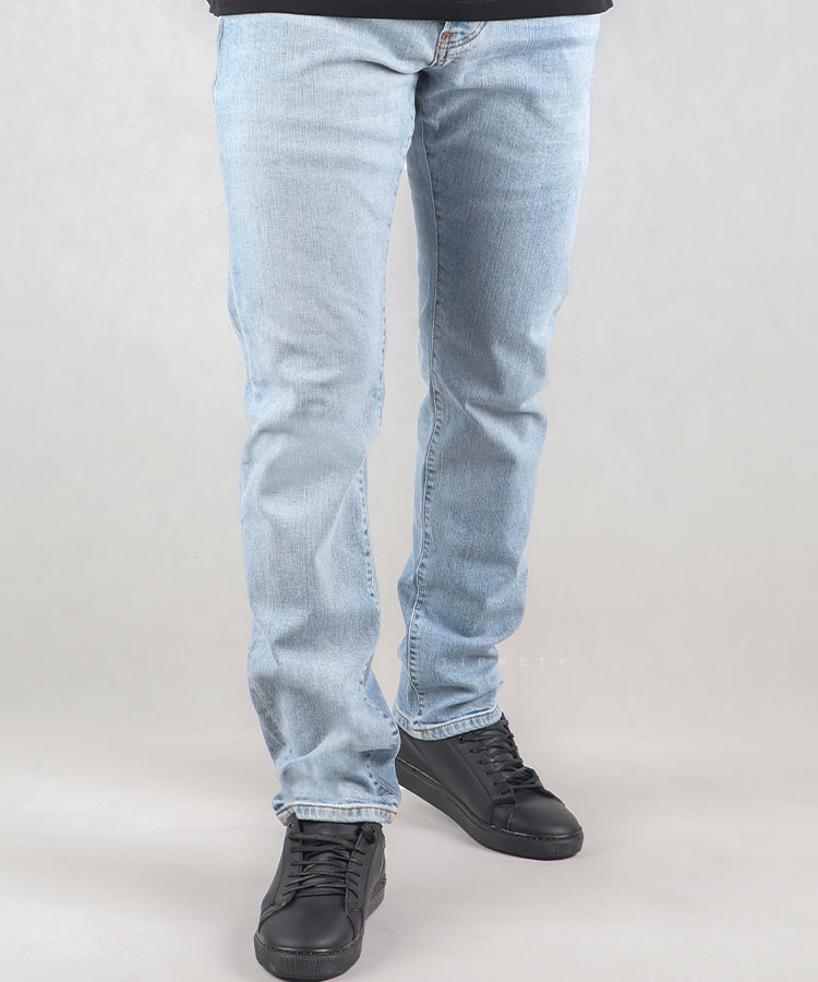                 آبی روشن شلوار جین اسلیم 0108  - تصویر 5