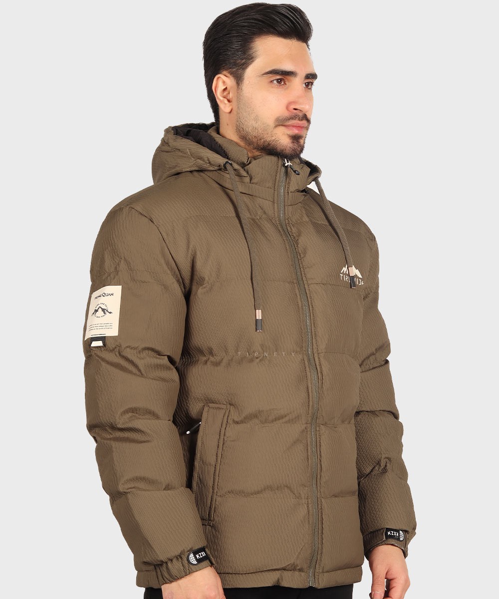                               مشکی خاکی سبز شیری زمستانه کاپشن 0292  - تصویر 18
