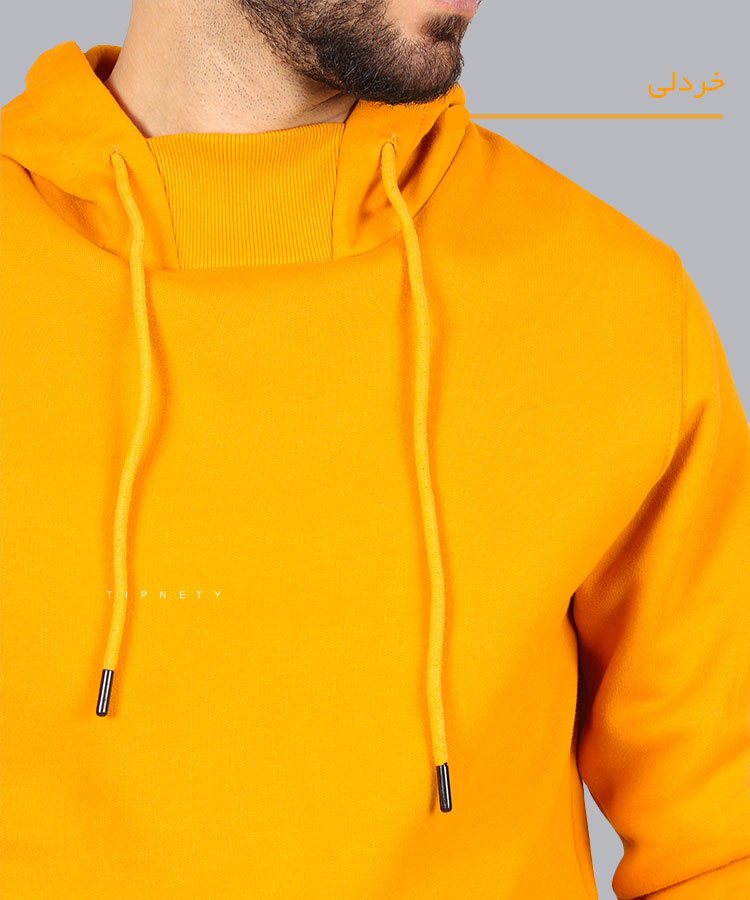                                                             مشکی طوسی خردلی استخوانی سبز پاییزه هودی 1214  - تصویر 7