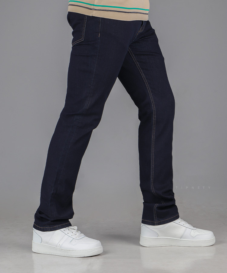 شلوار جین راسته مردانه ساده 3559