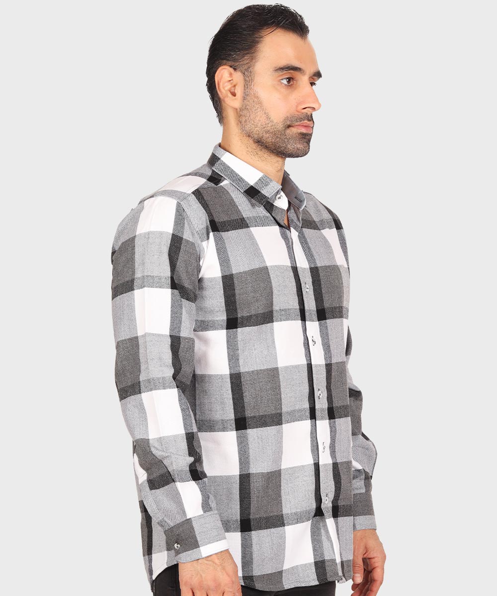                 سفید پاییزه پیراهن 0152  - تصویر 6