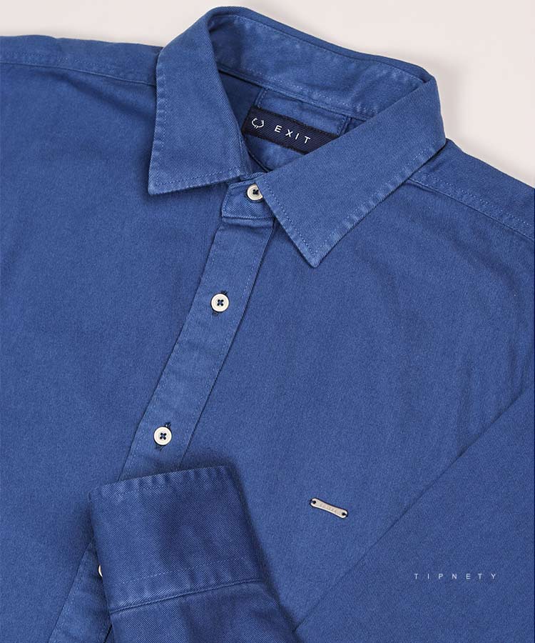 پیراهن مردانه آستین بلند کتان 5220