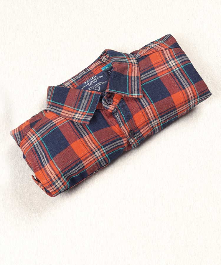                     آجری پیراهن سایز بزرگ 8574  - تصویر 3