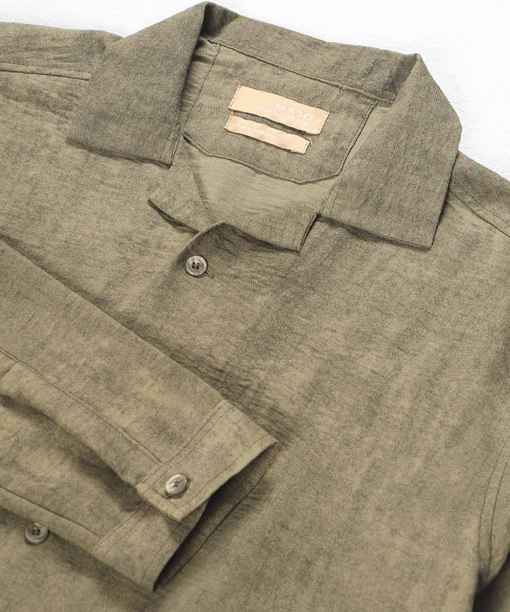                                     مشکی استخوانی آبی روشن سورمه ای سبز پیراهن یقه انگلیسی 4410  - تصویر 10