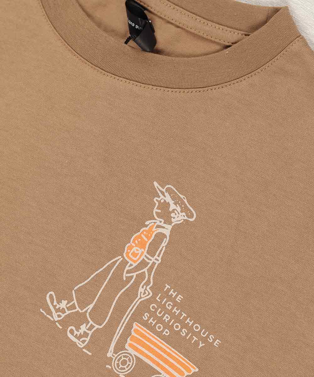                                         سفید خاکی صدری تیشرت لش 1725  - تصویر 13