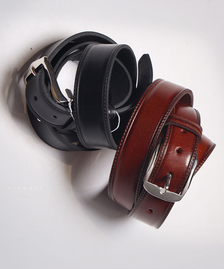 کمربند مردانه سگک دار فلزی 3201