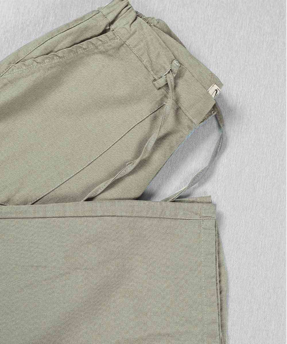                             مشکی طوسی روشن شیری کرم صدری خاکی شلوار پارچه ای لینن 0260  - تصویر 15