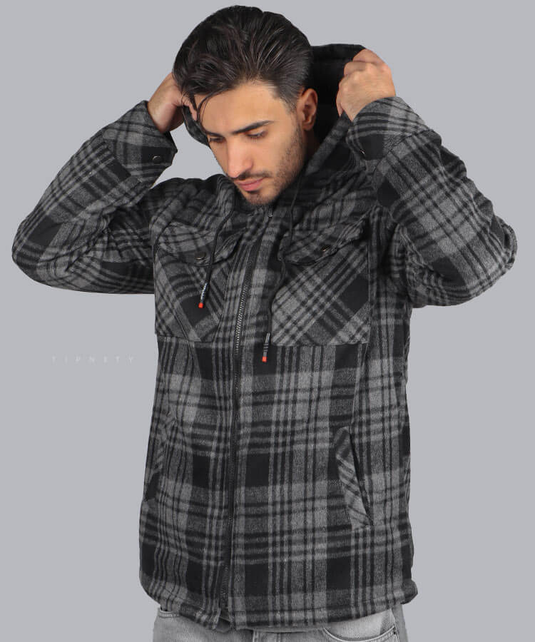                                                 مشکی زمستانه کاپشن 7001  - تصویر 3