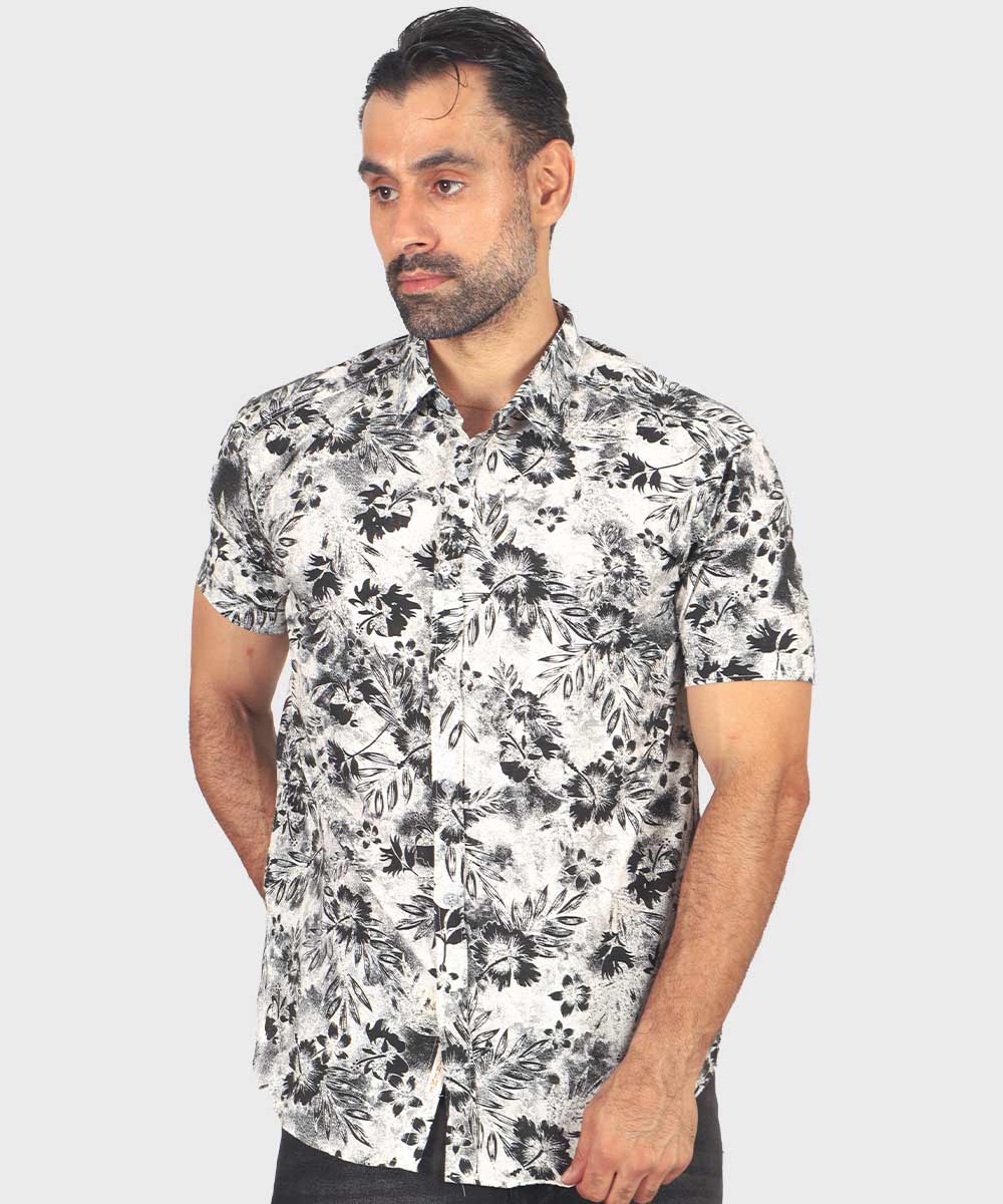             شکلاتی سورمه ای مشکی سبز دودی پیراهن آستین کوتاه فیت 0935  - تصویر 14