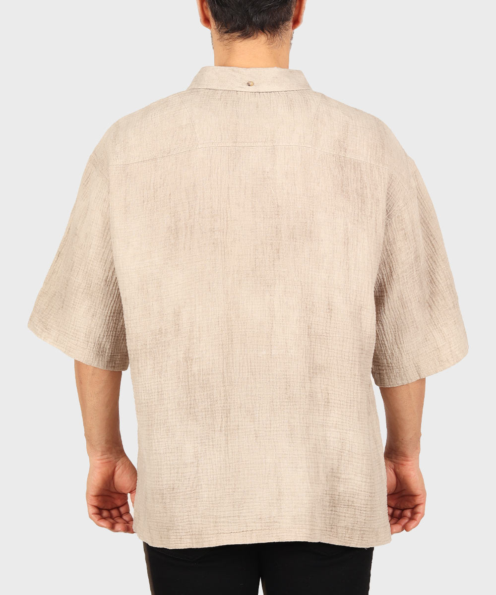                                     کرم خاکی آبی روشن سورمه ای قهوه ای مشکی لجنی پیراهن لش 2683  - تصویر 36