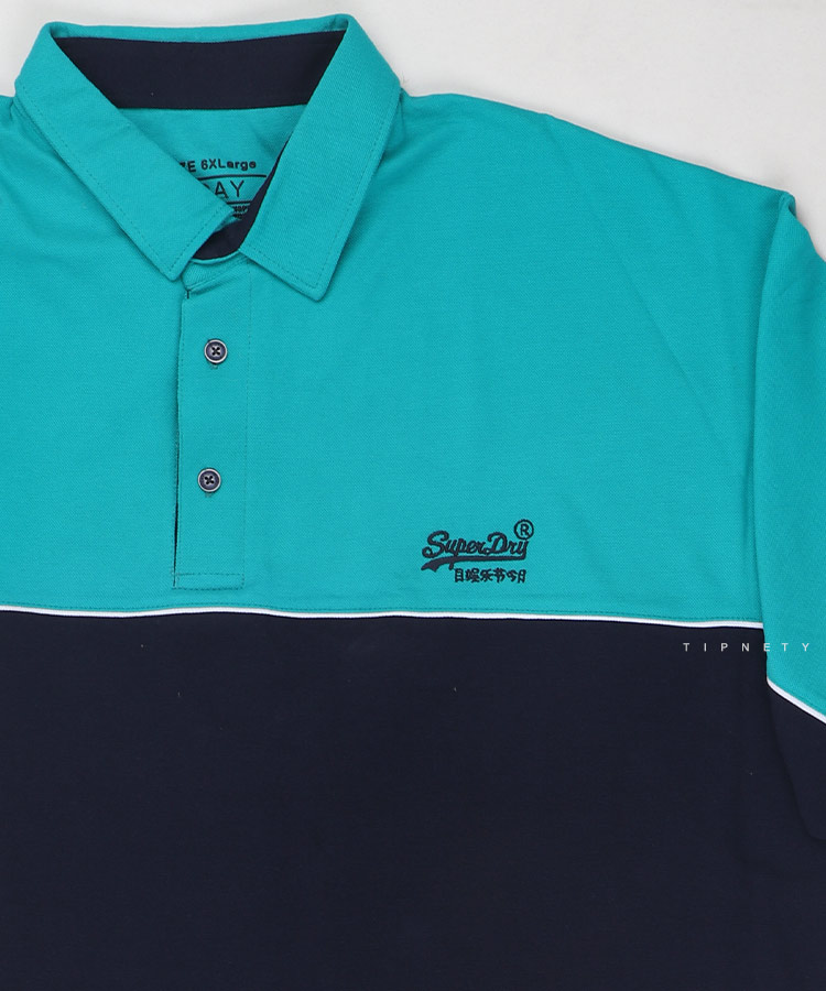 تیشرت یقه دار سایز بزرگ مردانه 5322