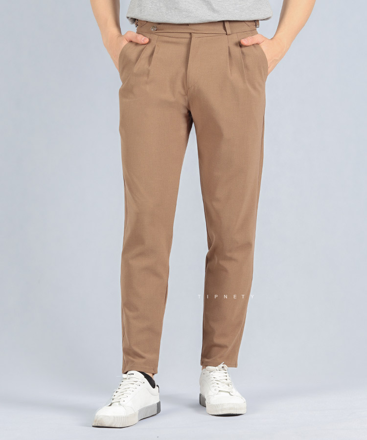 شلوار پیله دار مردانه پارچه ای 0780