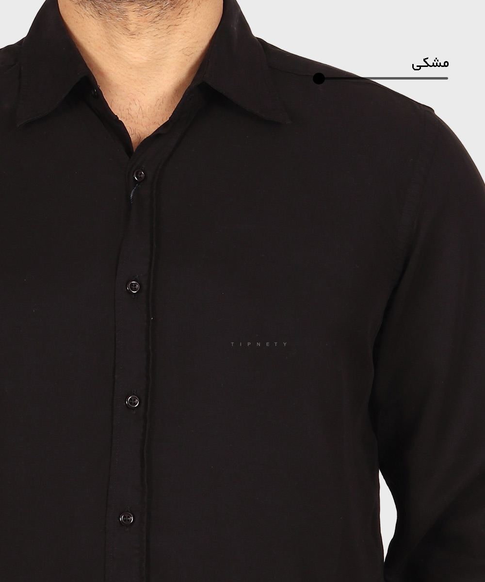                                                                         قهوه ای کرم تیره کرم روشن سفید آبی روشن لجنی مشکی سورمه ای پیراهن آستین بلند فیت 3970  - تصویر 12