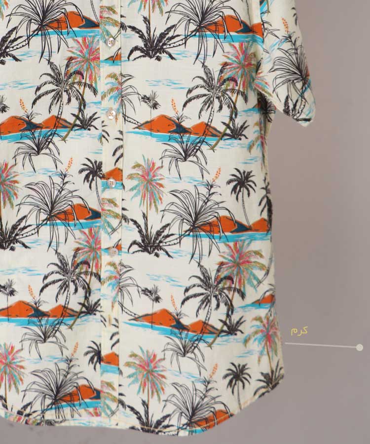 پیراهن مردانه اسپرت آستین کوتاه 2422