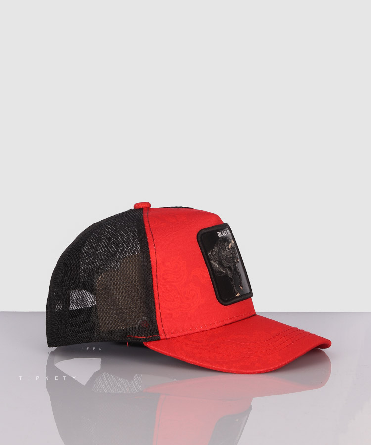 کلاه کپ Black Bull قرمز مدل گورین 1859