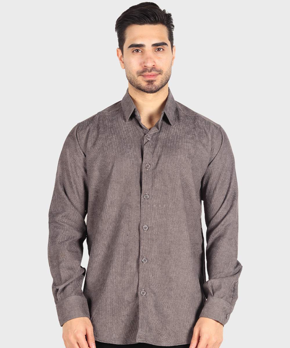               مشکی کرم طوسی لجنی قهوه ای سورمه ای پاییزه پیراهن 0414  - تصویر 3