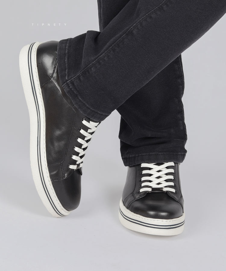                                                                             مشکی سفید طوسی کفش کژوال 0267  - تصویر 3