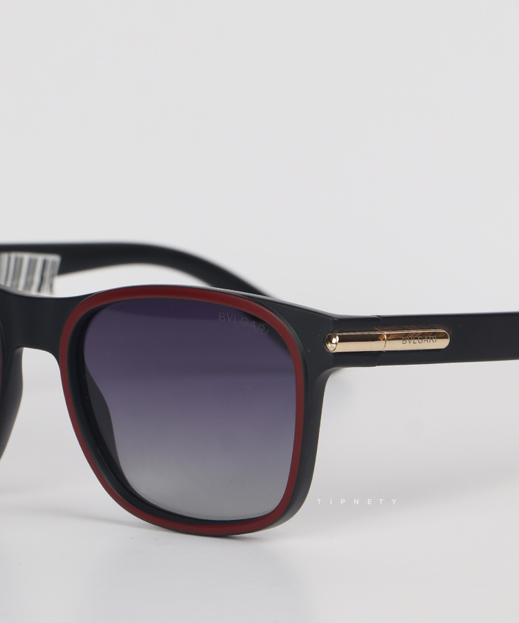 عینک آفتابی مشکی برند بولگاری 7023