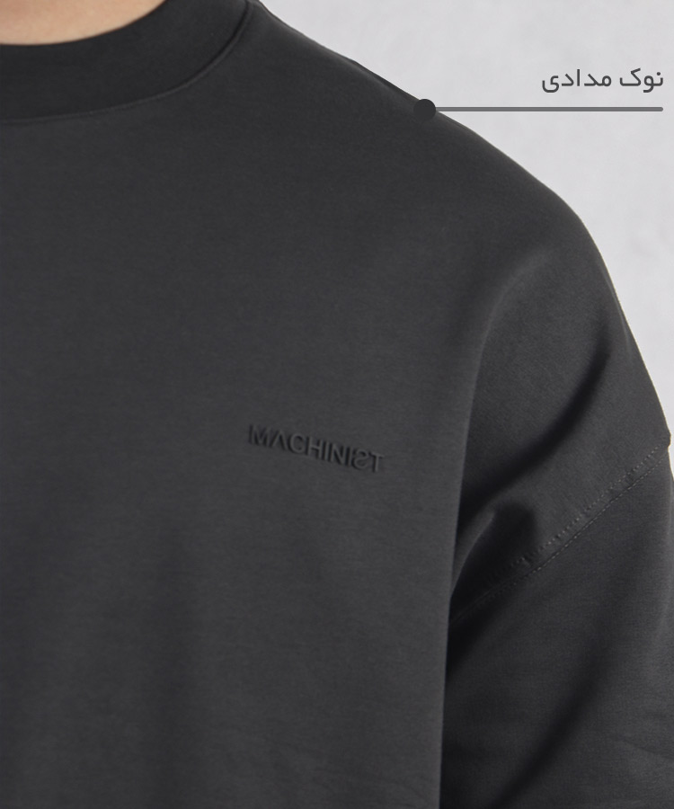                                                                                                                                                                                                                                                                                                                                                                                                                                 سفید مشکی سبز نفتی پرتقالی نوک مدادی بنفش کاربنی کله غازی سورمه ای قهوه ای آبی کالباسی کرم استخوانی تیشرت لش 1780  - تصویر 10