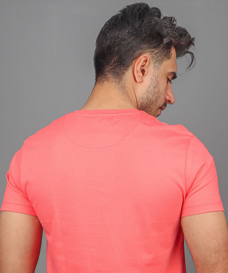                                 صورتی تیشرت بیسیک 9133  - تصویر 3