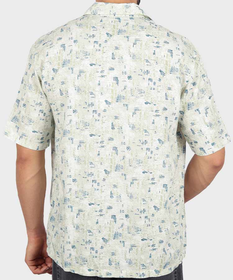                     طوسی صدری آبی کرم پیراهن لش 2661  - تصویر 6