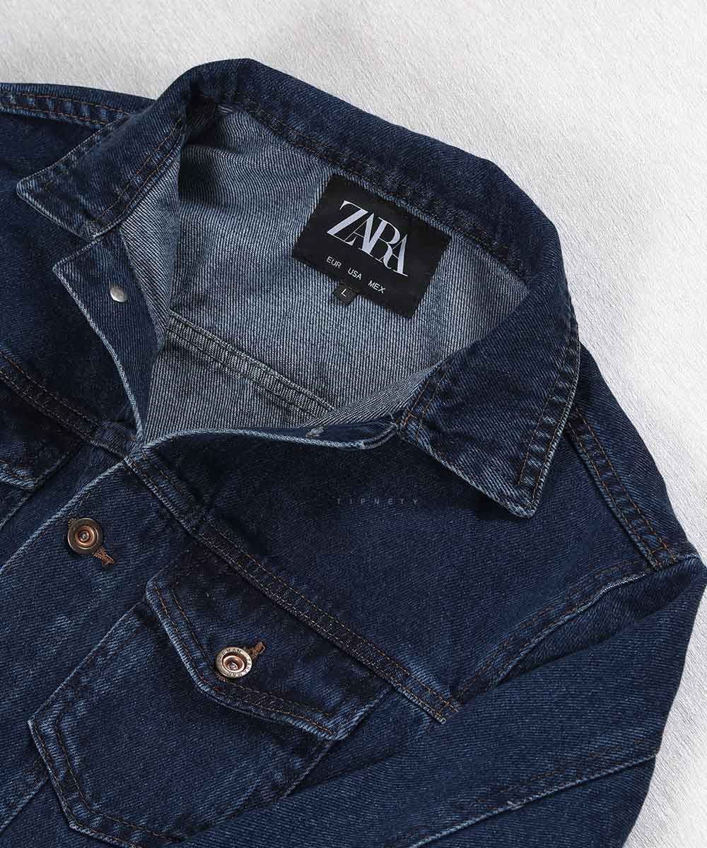                 سورمه ای زمستانه کت جین 0215  - تصویر 3