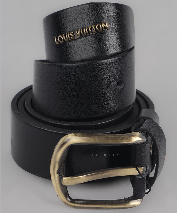 کمربند اسپرت مردانه مشکی louis vuitton کد 2027