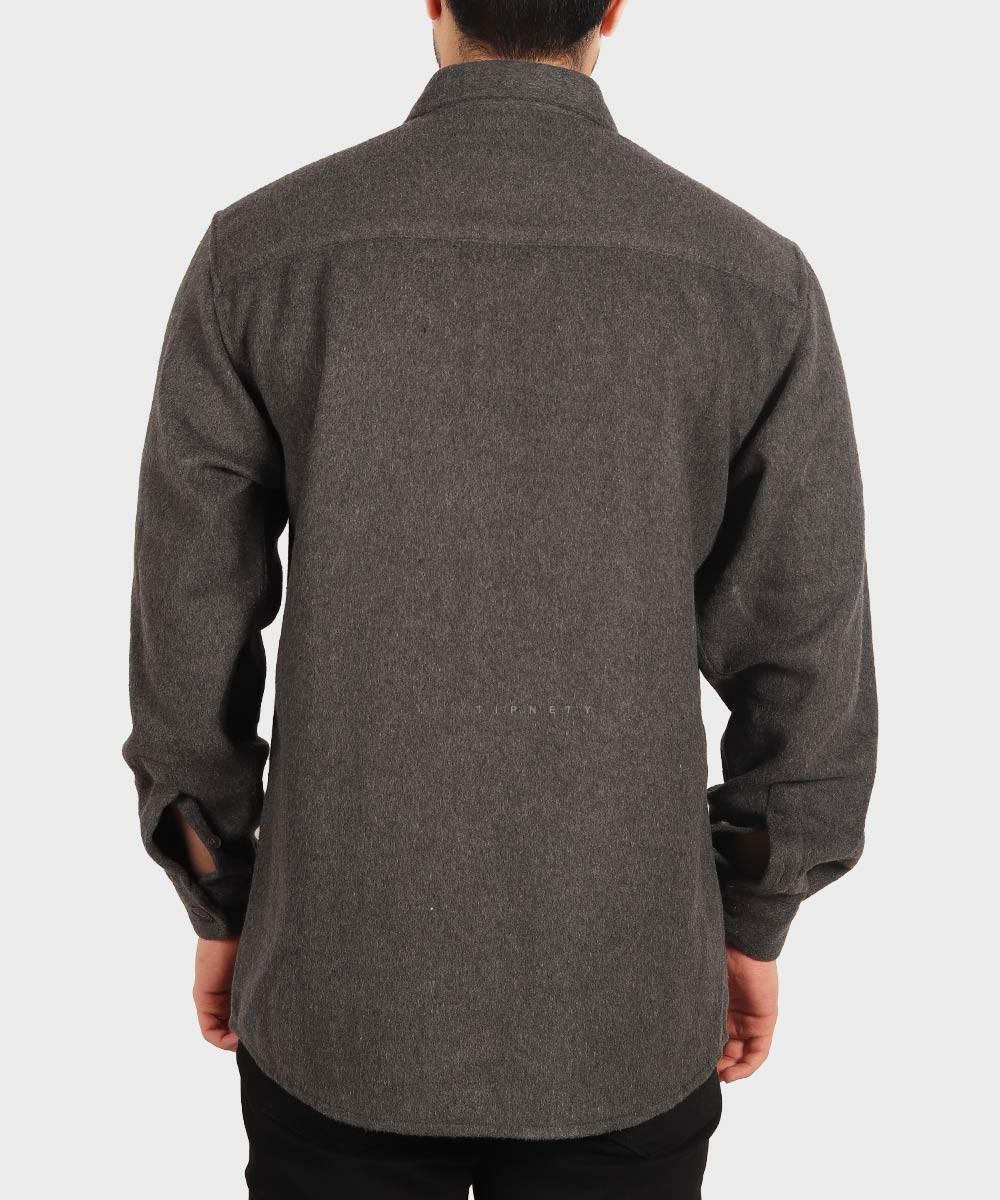                     قهوه ای دودی طوسی مشکی پاییزه پیراهن 0964  - تصویر 15