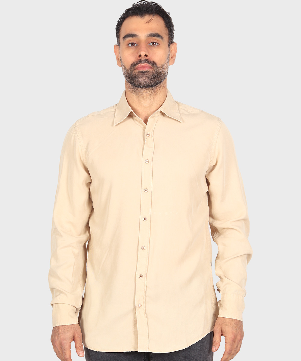                                                                         قهوه ای کرم تیره کرم روشن سفید آبی روشن لجنی مشکی سورمه ای پیراهن آستین بلند فیت 3970  - تصویر 7