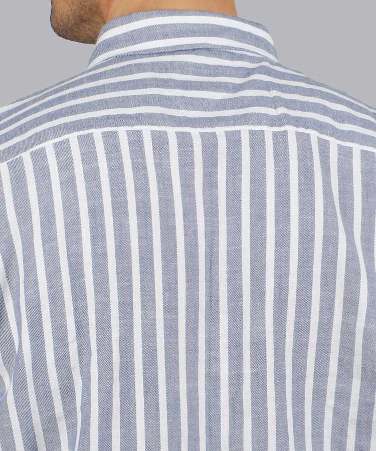                         آبی تیره پیراهن آستین بلند فیت 5251  - تصویر 5