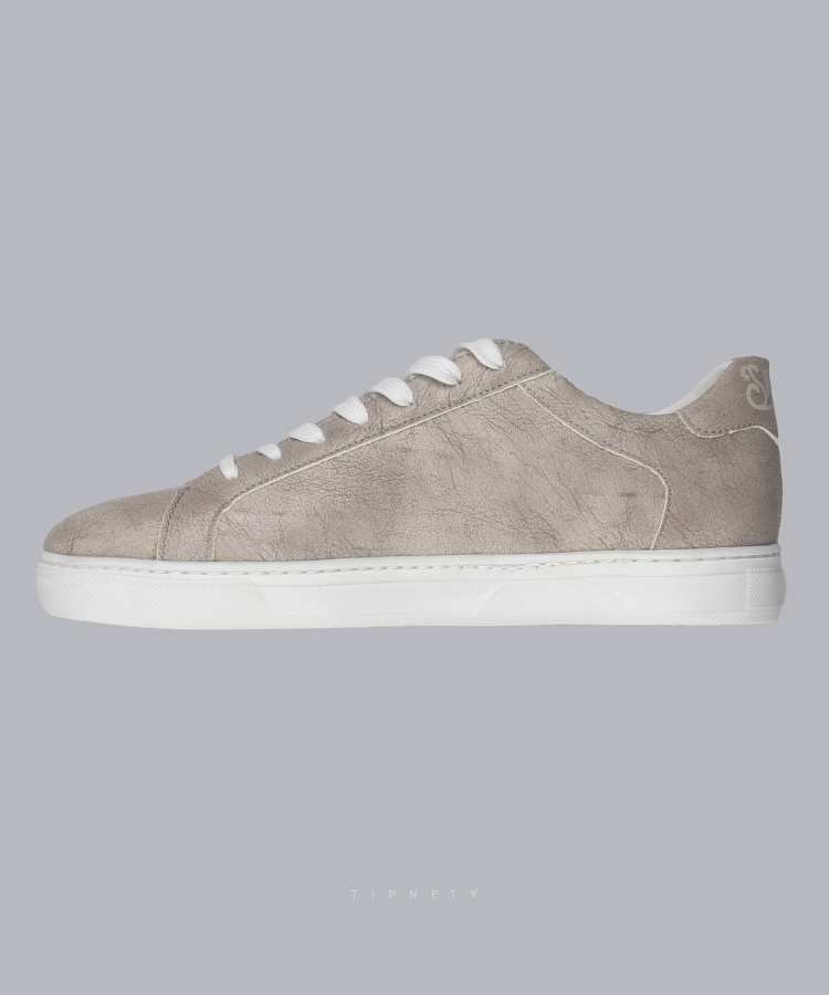                                                                                                                 سورمه ای طوسی یشمی قهوه ای عسلی استخوانی کفش کژوال 5213  - تصویر 5