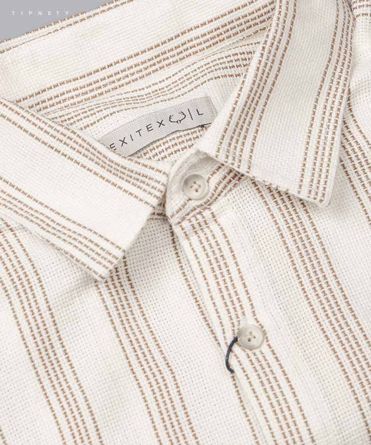 پیراهن مردانه آستین بلند راه راه 1114