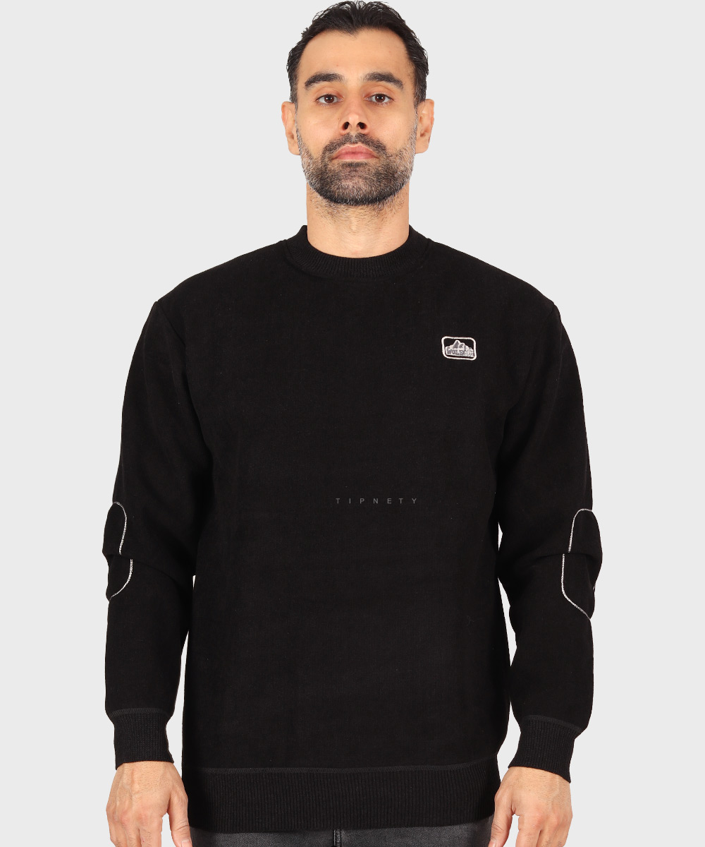                 شیری لجنی مشکی پاییزه پلیور 7137  - تصویر 3