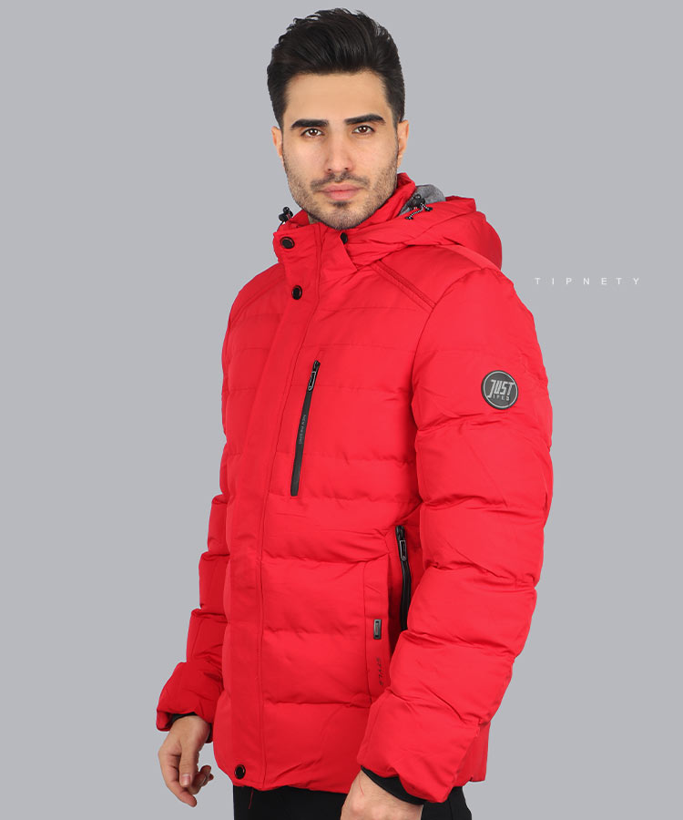 کاپشن مردانه مدل پف دار 2235