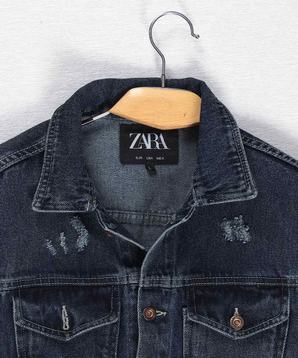                         آبی تیره زمستانه کت جین 0211  - تصویر 8