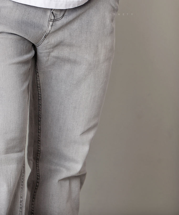                                                         مشکی سورمه ای طوسی روشن شلوار جین رگولار 3559  - تصویر 4