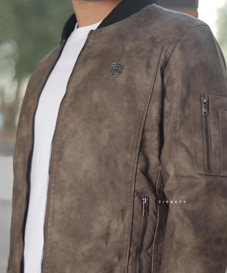 کت چرم مردانه اسپرت 7780