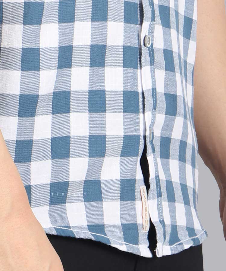                     روشن     آبی کرم قرمز   روشن طوسی     پیراهن آستین کوتاه فیت 4203  - تصویر 5