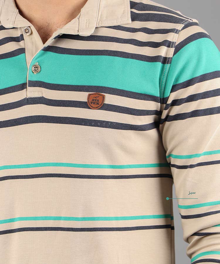                                                                                                                                                           نارنجی آبی سبز قرمز پاییزه تیشرت 1259  - تصویر 6